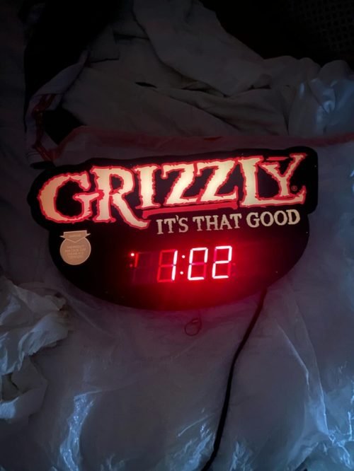 Grizzly Clock
