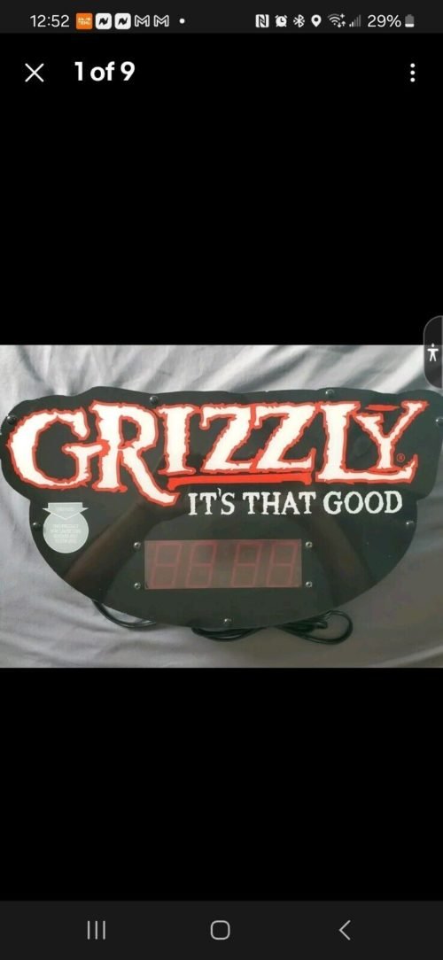 Grizzly Clock