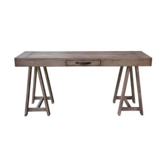 Gwen 29.5 in. Grey Mahogany Desk