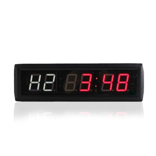 Gym Interval Wall Timer Digital Crossfit Fitness Clock Workout Timer Countdoown