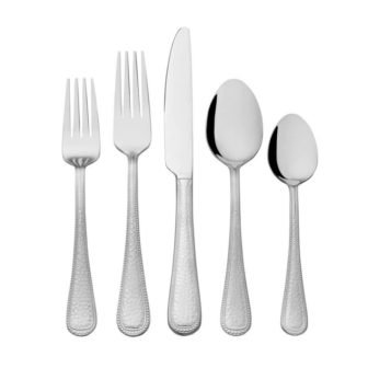 Halston 20-pc Flatware Set, Service for 4, Stainless Steel 18/0