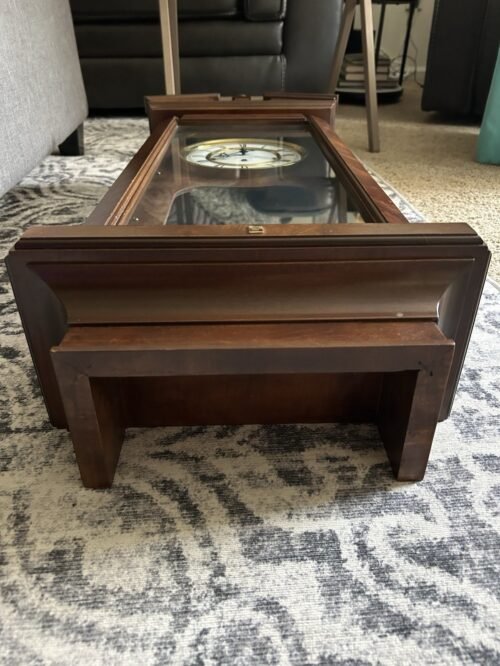HAMILTON Canterbury Triple Westminster Chime Wall Clock in Andover Cherry