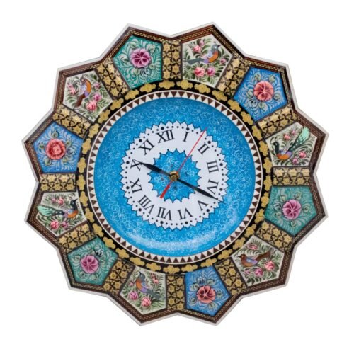 Handmade Antique Art Wall Clock - type 2 - size 14"