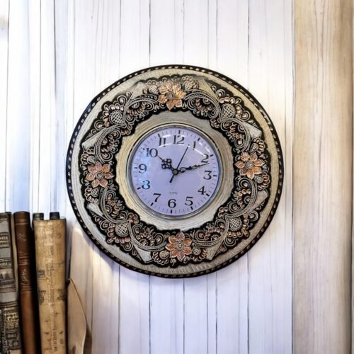 Handmade Copper Wall Clock, Wall Art Decor, Hanging Wall Clock Unique
