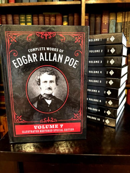 HARDCOVER Complete Works of Edgar Allan Poe Volumes 1-10 *Full Set*