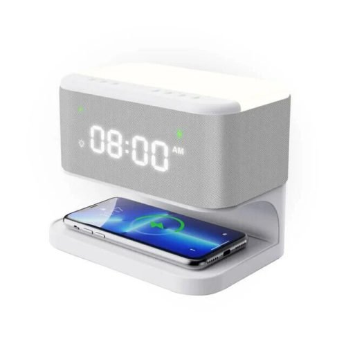 HARMONY Wireless Alarm Clock-Sound Machine & Charging Dock For iPhone & Android!