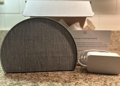 Hatch Restore 2 Sunrise Alarm Clock Sound Machine Smart Light Gray RESTORED