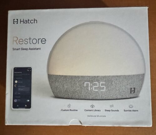 Hatch Restore Smart Sleep Clock Sunrise Alarm