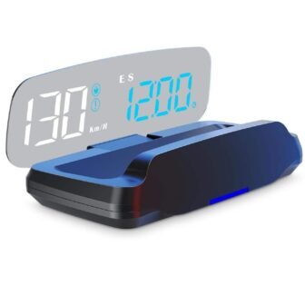 Heads Up Display Digital GPS Speedometer w/MPH Digital Speed/Time/Compass/Date/Altitude/Fatigued Alert/Overspeed Alert