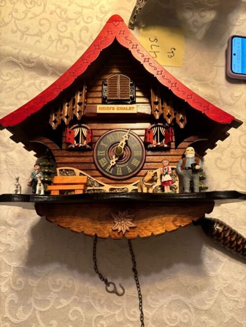 Heidi's Chalet Quartz Cuckoo Clock German