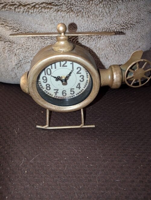 Helicopter Table Clock