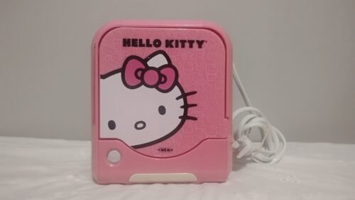 Hello Kitty AM/FM Stereo CD Dual Alarm Clock Radio KT2053A Tested Works Great