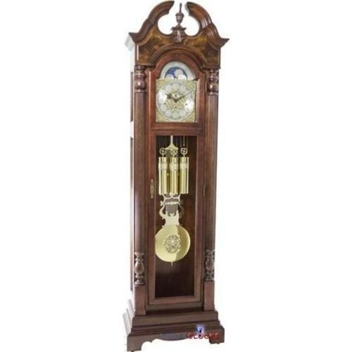 Hermle 010993N91161 Blakely Grandfather Floor Clock, Cherry