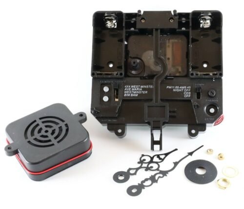 Hermle 2214 2215 Quartz Wall Clock Movement Conversion Kit 3/8" Howard Miller