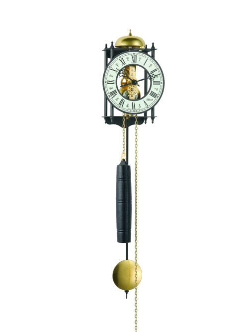 Hermle 70974-000711 Antique Skeleton Wall Clock