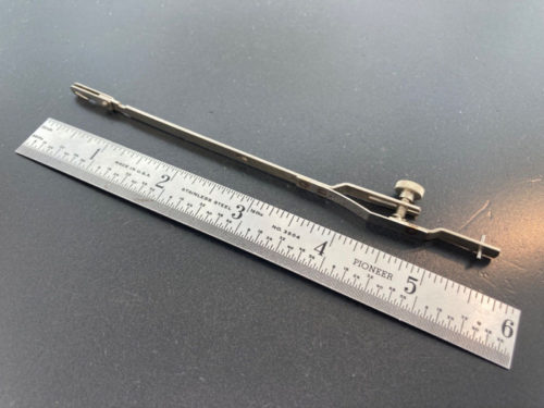 Hermle Clock 5 1/2" Pendulum Leader with beat adjustment