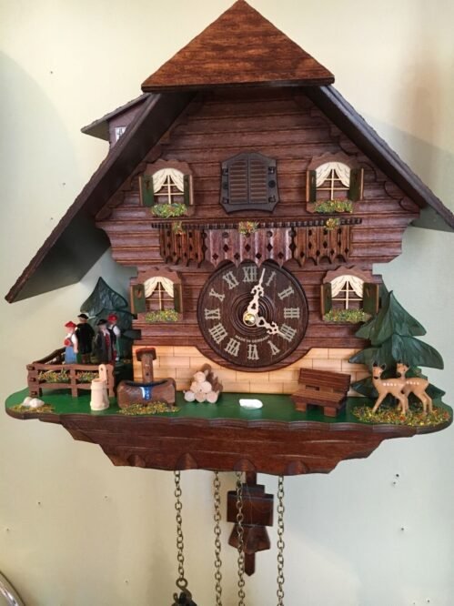 Hermle Heidelberg Cuckoo Wall Clock by Hermle model # 45000