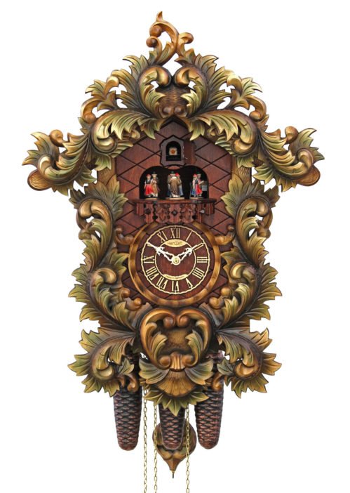 HerrZeit by Adolf Herr Cuckoo Clock - The Baroque Clock han.. AH 611/1 8TMT NEW