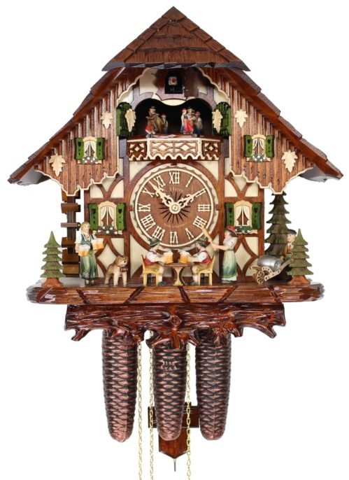 HerrZeit by Adolf Herr Cuckoo Clock - The Tipsy Brothers AH 821/12 8TMT NEW