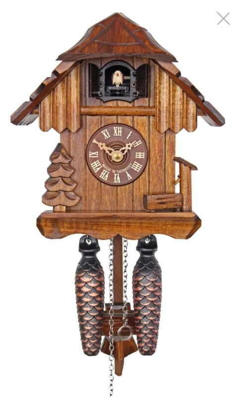 HerrZeit by Adolf Herr Quartz Cuckoo Clock The Log House AH 22 QM 2