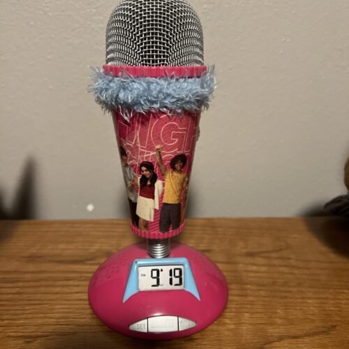 High School Musical Microphone Alarm Clock - RARE