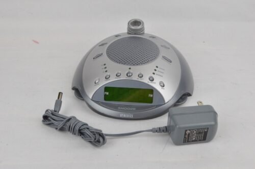 HoMedics Sound Spa Classic Clock Radio Sound Machine w/ Time Projection SS-4000
