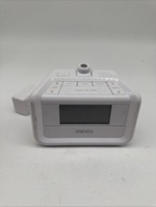 HoMedics SoundSpa Dual Alarm Digital FM Clock Radio w/ Time Projection. 11