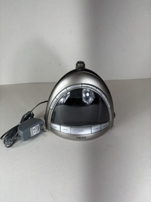 Homedics SoundSpa Premier Clock Radio Nature Projection SS-5010 Works