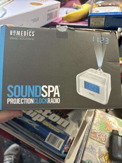 Homedics Sound Spa Projection Clock Radio