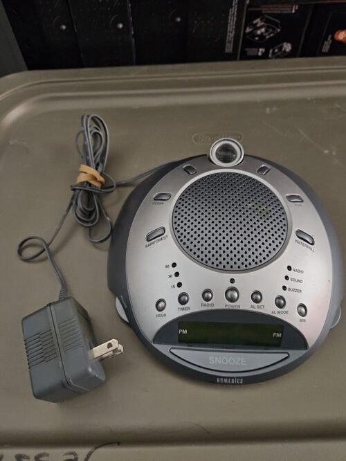 HoMedics SS-4000 Sound Spa Alarm Clock Radio Sound Machine White Noise