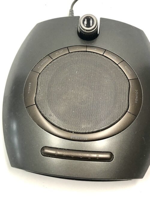 HOMEDICS SS-4510 Alarm Clock Sound Spa Relax Sleep Radio Projects Time Works