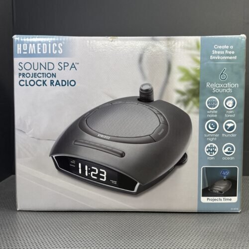 Homedics SS-4510 Soundspa Sounds Autoset Clock Projects Time