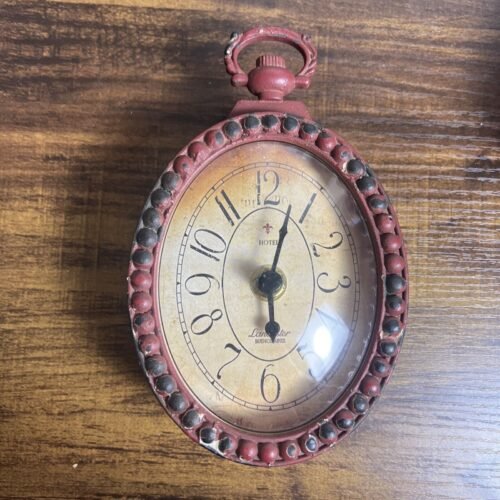 Hotel Lancaster Buenos Aires Wall Clock Rare Vintage Cleaned Tested And Works
