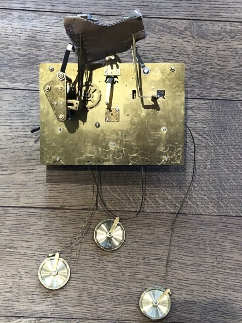 Howard Miller 1161-853 94 Triple Chime Movement Grandfather Clock UNTESTED (B8)