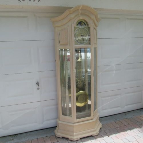 HOWARD MILLER 610-442 GRANDFATHER REMEMBRANCE TRIPLE MULTI CHIMES MOON DIAL PROJ