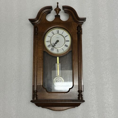 Howard Miller 612-697 Westminster Chime Pendulum Wall Clock *Excellent Condition