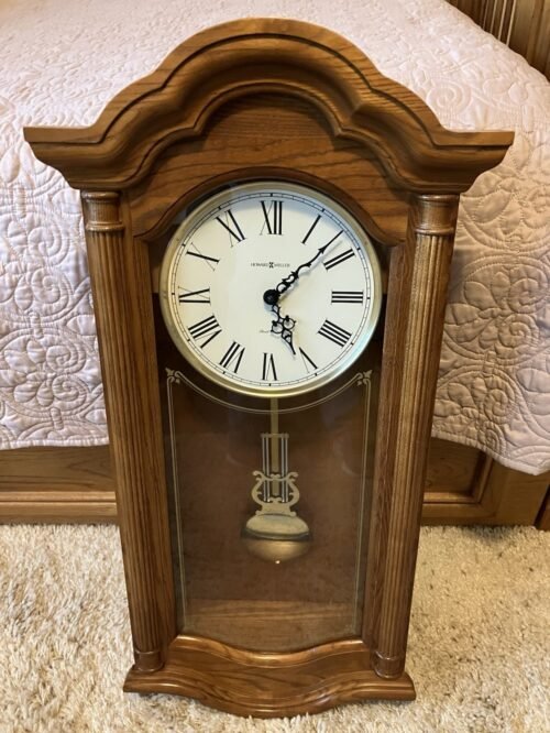 Howard Miller 620-222 Lambourn II Oak Wall Clock Retired