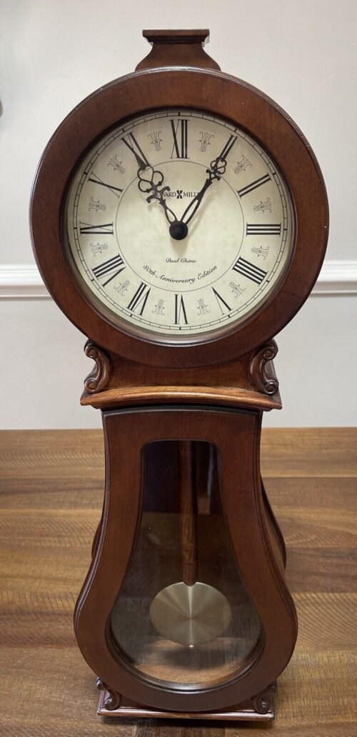 Howard Miller 80th Anniversary Dual Chime Wall Clock 625-377