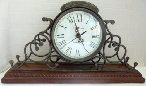 Howard Miller Adelaide Mantel Clock Quartz and Single Chime Movement READ
