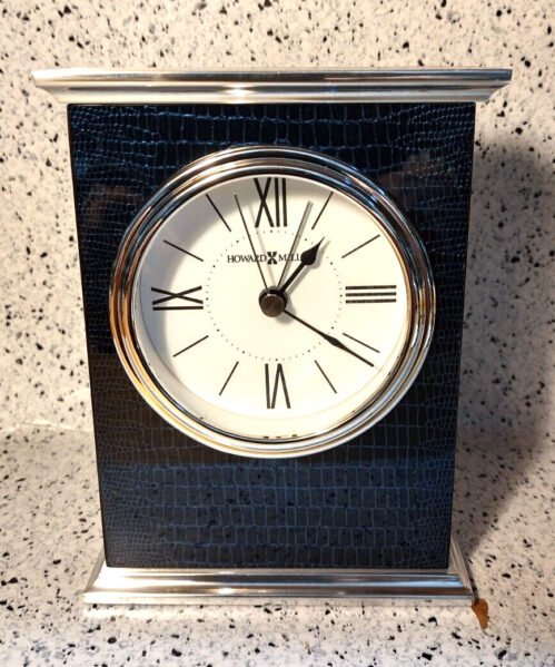 Howard Miller Alarm Clock "Mission" 645-729 New in Box