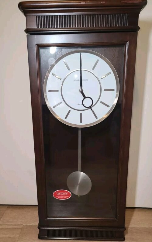 Howard Miller Alvarez Musical Wall Clock No. 625-471 26" Tall *TESTED*