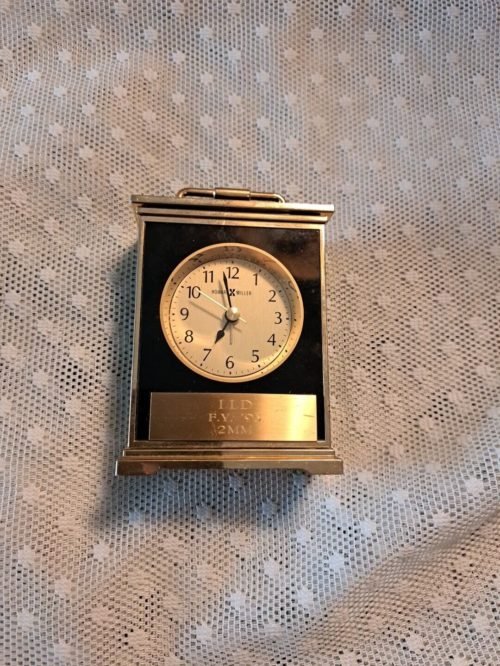 Howard Miller Audra Table Clock Brass Carriage - For Parts