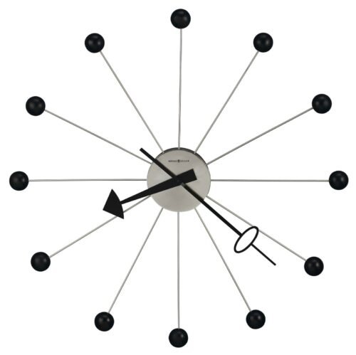 Howard Miller Ball 42" Wall Clock 625527 Oversized Retro Classic Round Clock