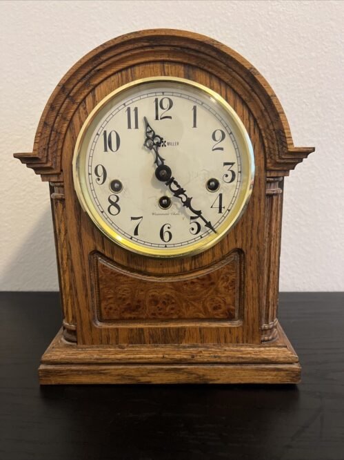 Howard Miller Barrister Model 613-178 Mantel Clock with German Westminster Chime
