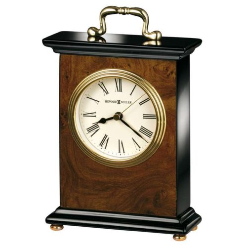 Howard Miller Berkley Table Clock, high gloss walnut piano 645577