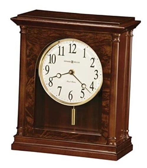 Howard Miller Candice Mantel Clock 635-131 – Americana Cherry Home Decor with