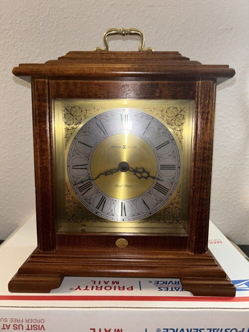 Howard Miller Dual Chime Medford Mantel Clock 612 481 Cherry Finish Tested WORKS