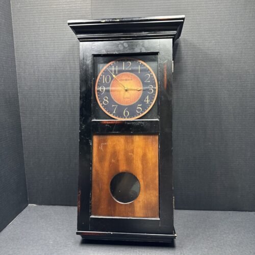 Howard Miller Dual Chime Wall Clock Model Number 625-383