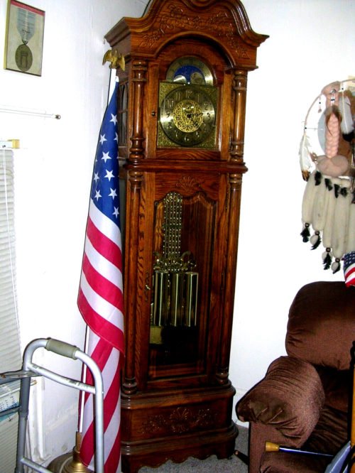 Howard Miller" Grandfather Clock. Purchased About 25 years ago at "ART VAN "