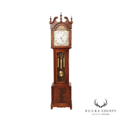 Howard Miller 'Heritage' Mahogany Case Grandfather Clock